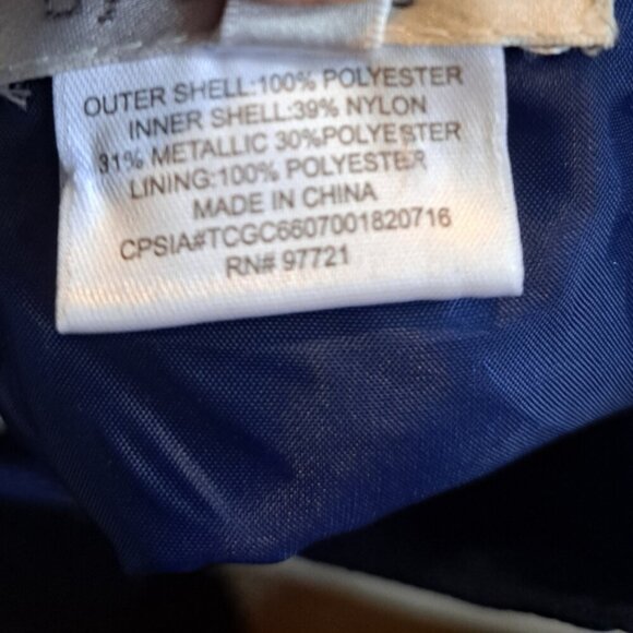 Blush by US Angels girls size 6X blue & silver sleeveless dress, EUC - Picture 6 of 6